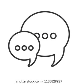 speech bubbles icon