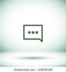 Speech bubbles icon