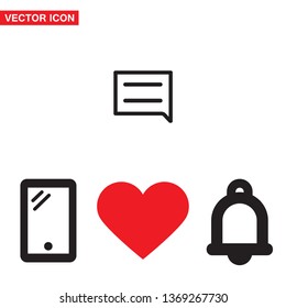 Speech bubbles icon