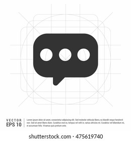 Speech bubbles icon