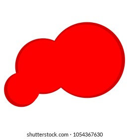 Speech bubbles icon, can be used for printing and web design, vector illustration on white background
