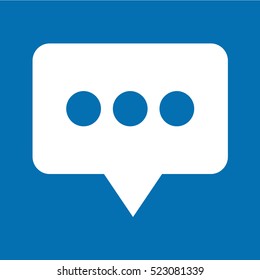 Speech bubbles icon illustration design