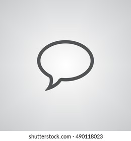 Speech bubbles icon illustration isolated vector sign symbol