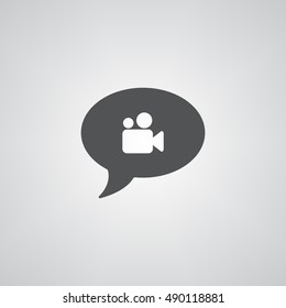 Speech bubbles icon illustration isolated vector sign symbol