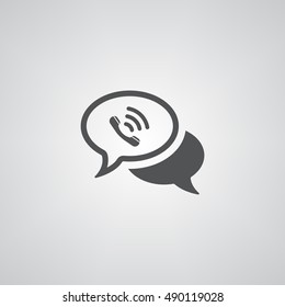 Speech bubbles icon illustration isolated vector sign symbol