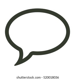 Speech bubbles icon illustration isolated vector sign symbol