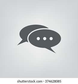 Speech bubbles Icon JPG