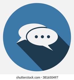 Speech bubbles Icon JPG