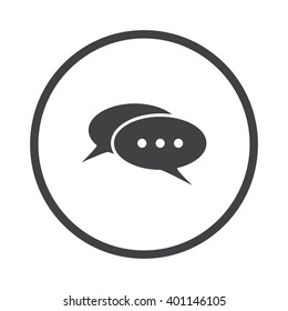 Speech bubbles Icon JPG