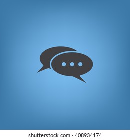 Speech bubbles Icon JPG