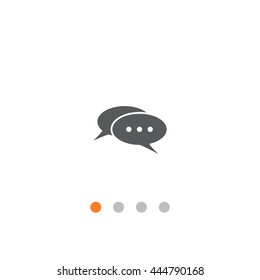 Speech bubbles Icon JPG