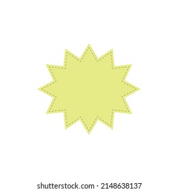 speech bubbles icon on yellow. chat symbol vector