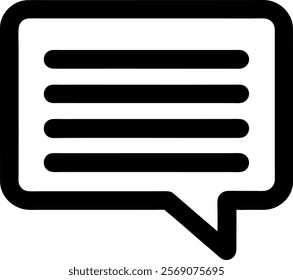 speech bubbles icon set illustrating dialogue, conversation, and interaction in various contexts, suitable for digital platforms.