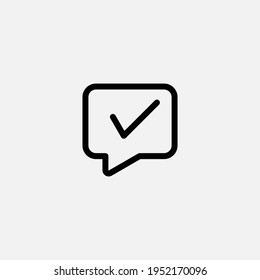 Burbujas de voz icono vector de signo,Símbolo, ilustración de logotipo para web y móvil