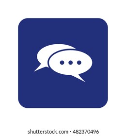 Speech Bubbles Icon Vector