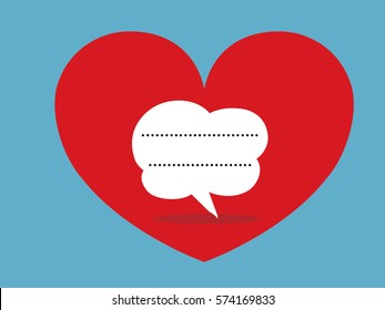 Speech bubbles icon vector icon.