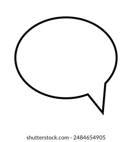 Speech bubbles icon vector flat design. Chat icon symbol vector on white background. Black symbol isolated on white background. Vector illustration. eps 10