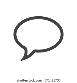 Speech bubbles Icon  vector flat design - Shutterstock ID 371425735