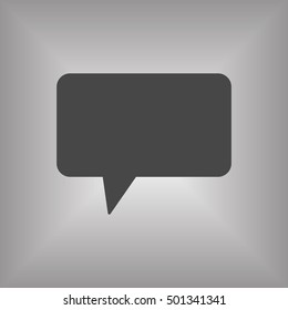 Speech bubbles  icon ,vector. Flat design.