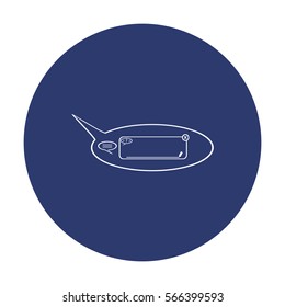 Speech Bubbles Icon Vector flat design style