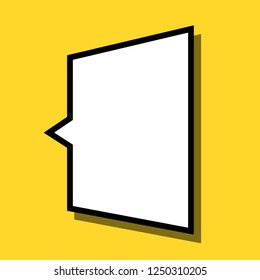 Speech bubbles icon. Vector illustration.