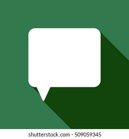 Speech bubbles  icon,vector. Flat design.