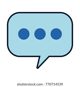 speech bubbles isolated icon