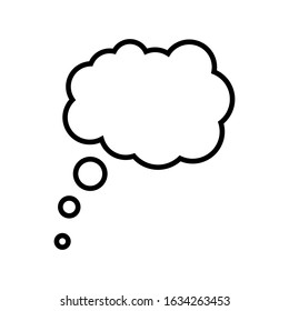 speech bubbles Isolated on white background. Conversation icon