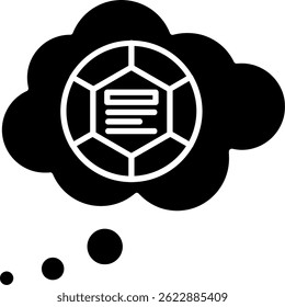 Burbujas de voz Línea Vector Icon Design