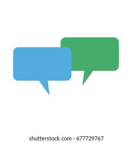 speech bubbles message communication chat