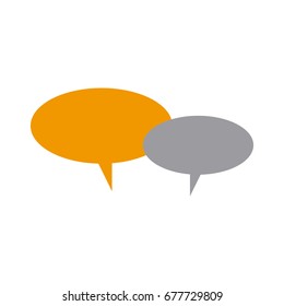 speech bubbles message communication chat