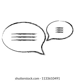 speech bubbles message icon
