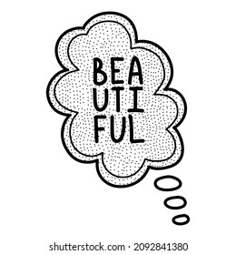 Speech bubbles with motivation quotation. Favor expression.
