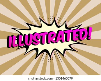 Speech bubbles with on color in Brown Tone background. Isolated talk silhouette with text Illustrated.
Banner for motivational message. Vector Illustration
