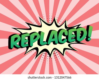 Speech bubbles with on color in Red Tone background. Isolated talk silhouette with text Replaced.
Banner for motivational message.  Illustration in Comic style