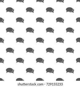 Speech bubbles pattern seamless. Repeat illustration of speech bubbles pattern vector geometric for any web design