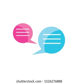 speech bubbles social media icons vector illustration design