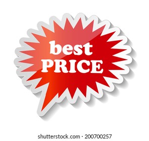 Speech Bubbles Stickers Vector Illustration