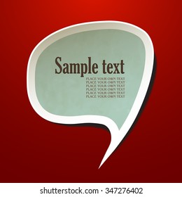 speech bubbles vector