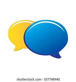speech bubbles vector