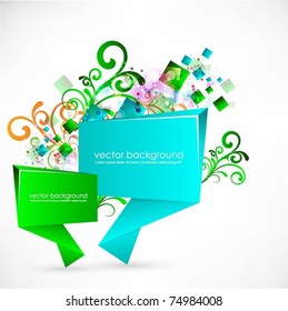 speech bubbles vector design