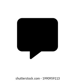 Speech bubbles vector icon. Chat or monolog symbol isolated Vector illustration EPS 10