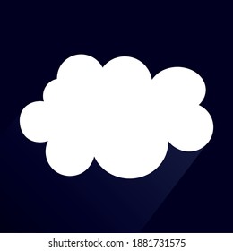 speech bubbles with white color