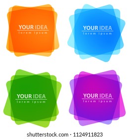 Speech bubl icon. Dialog box info. Abstract infographic