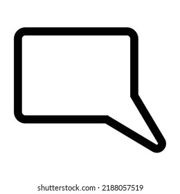 Speech buble icon for your design.