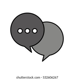 speech buble isolated icon vector illustration design