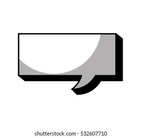 speech buble isolated icon vector illustration design