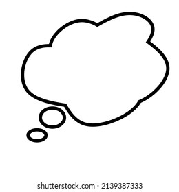 speech cloud or speech bubble icon vector
