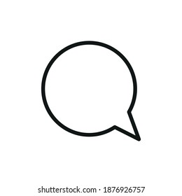 Speech Icon for Graphic Design Projects