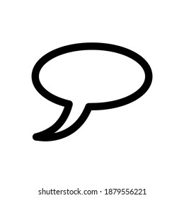 Speech Icon for Graphic Design Projects